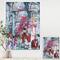Designart - Old Style Newspaper Street Art Collage IX - Modern & Contemporary Canvas Artwork
